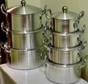 7pcs Tornado Cooking Ware Set With 2 Serving Spoons