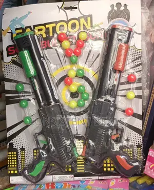 2pcs Toy Pistol Guns