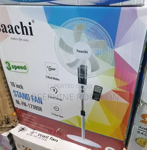 Saachi Stand Fan With Remote