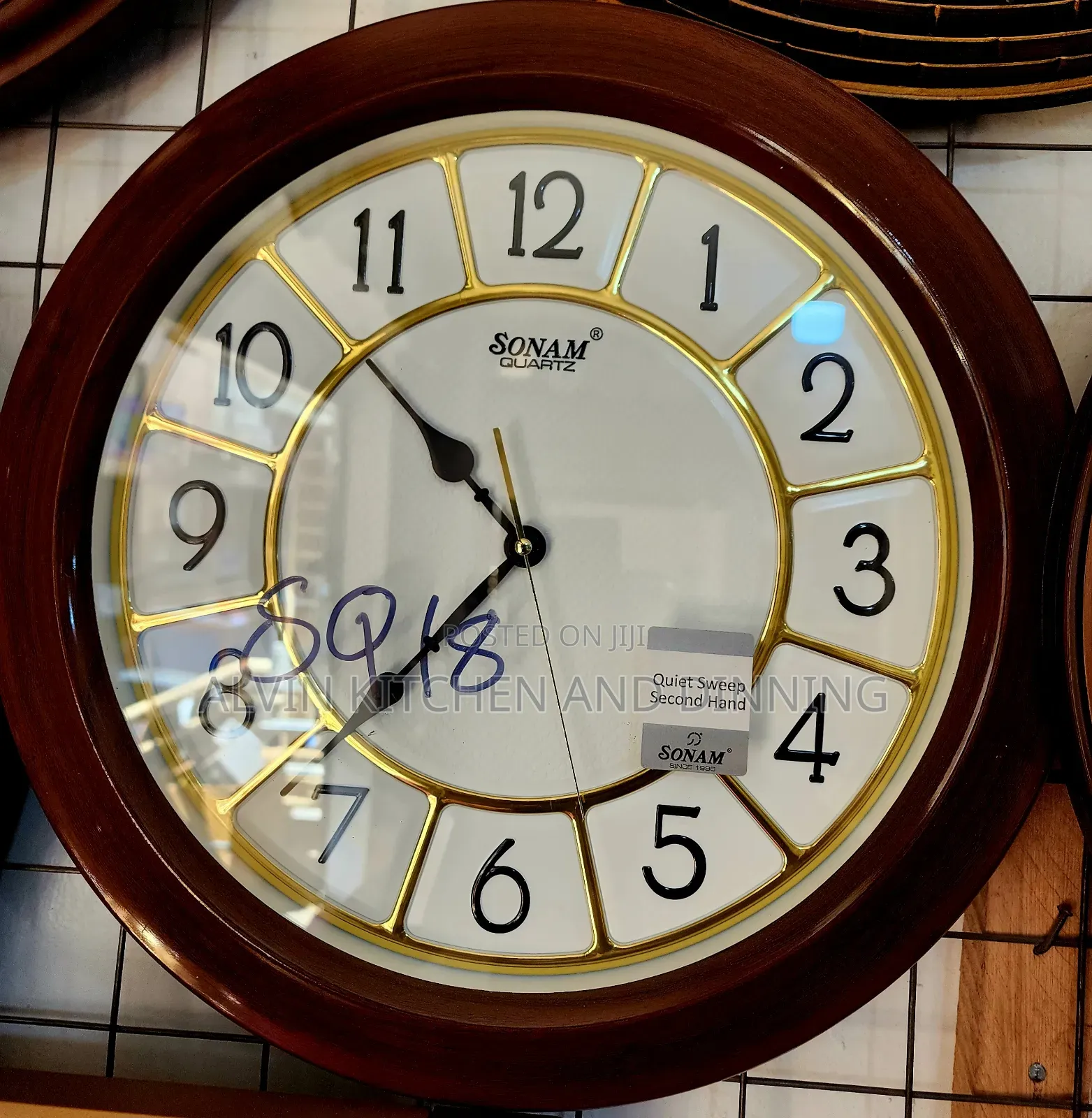 Wall Clock With Unique Design