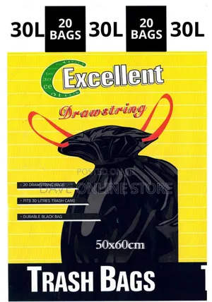 Budget-Line Trash Bag for 30l Garbage Cans