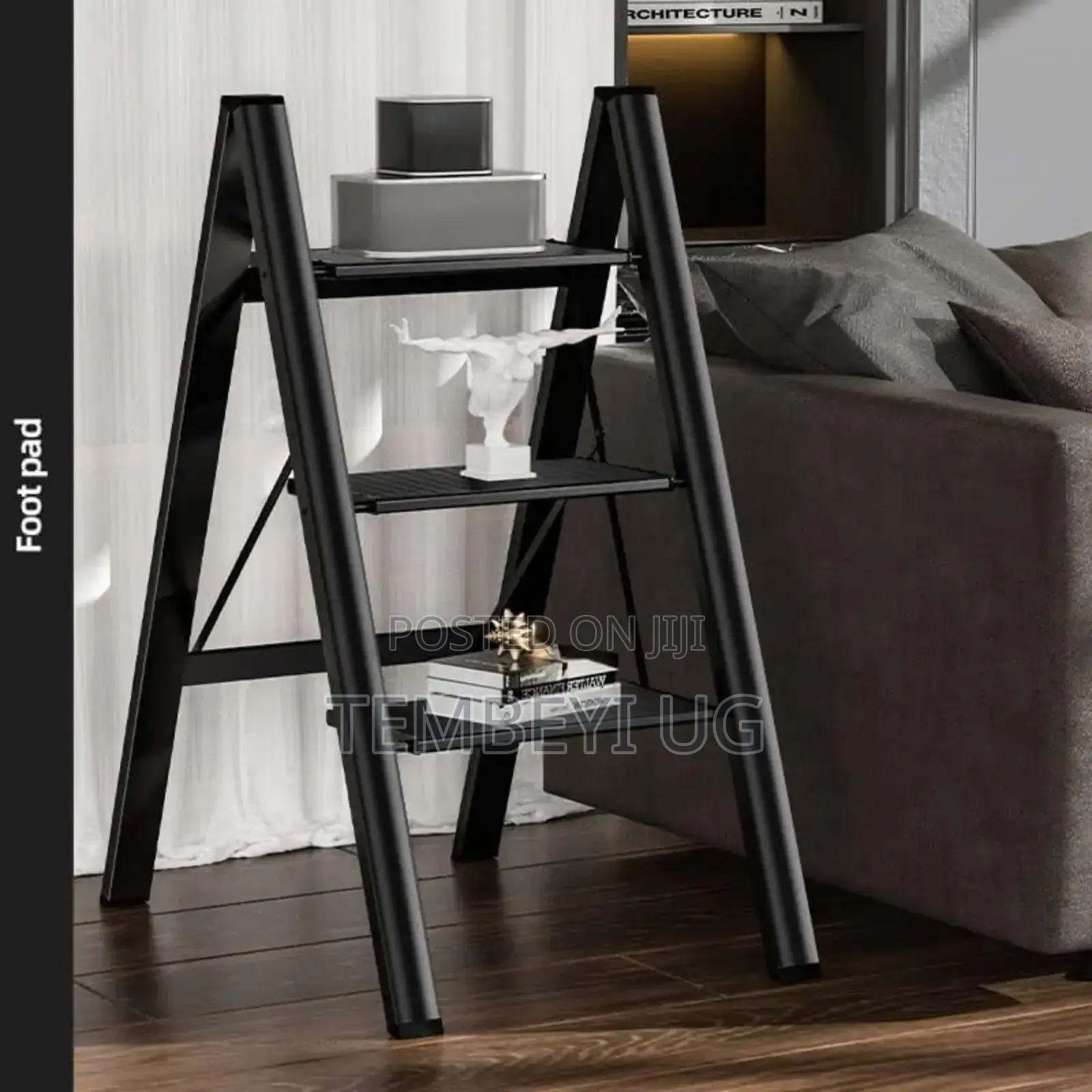 3 Step Foldable Ladder for Home, Workshop