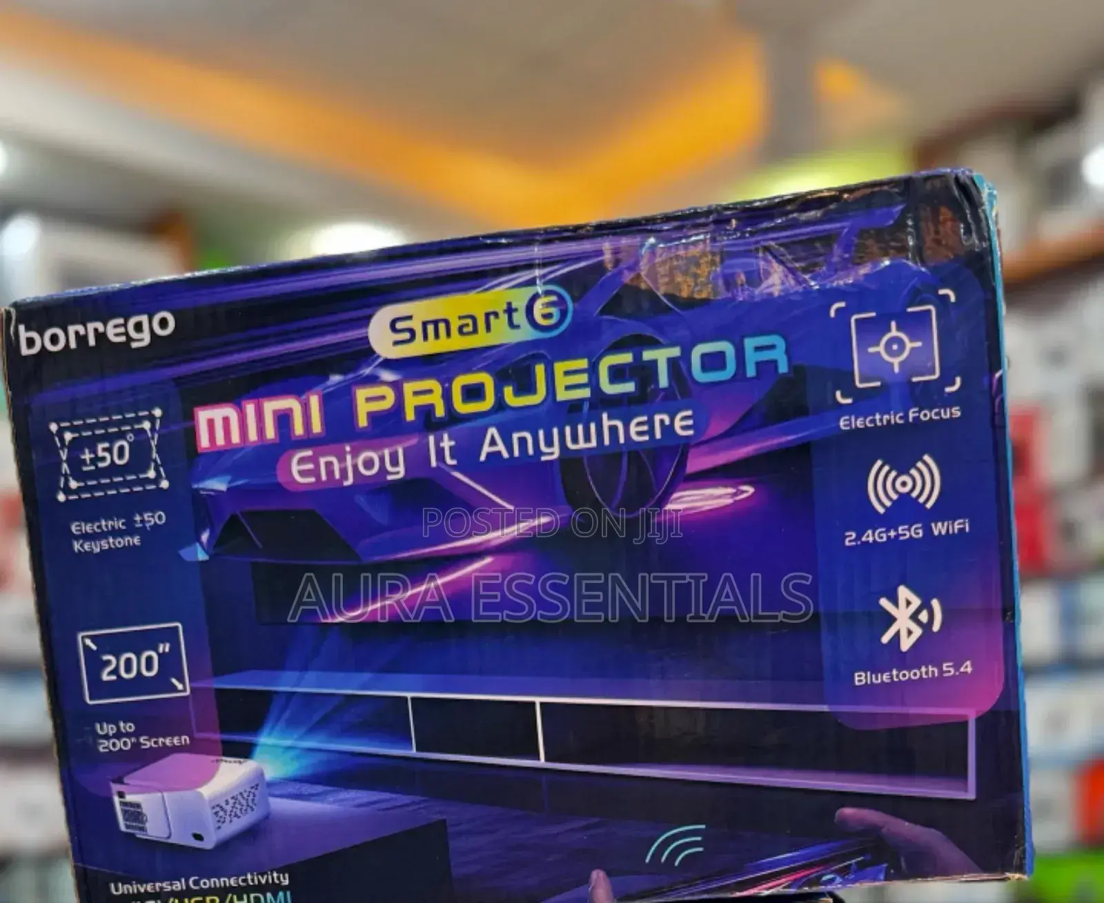 Borrego Smart 6 Mini Projector