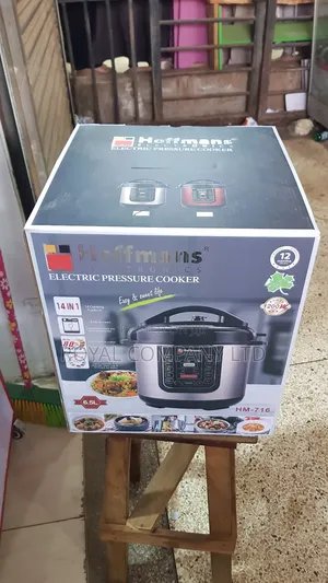 Electric Pressure Cooker 6.5ltrs Hoofman