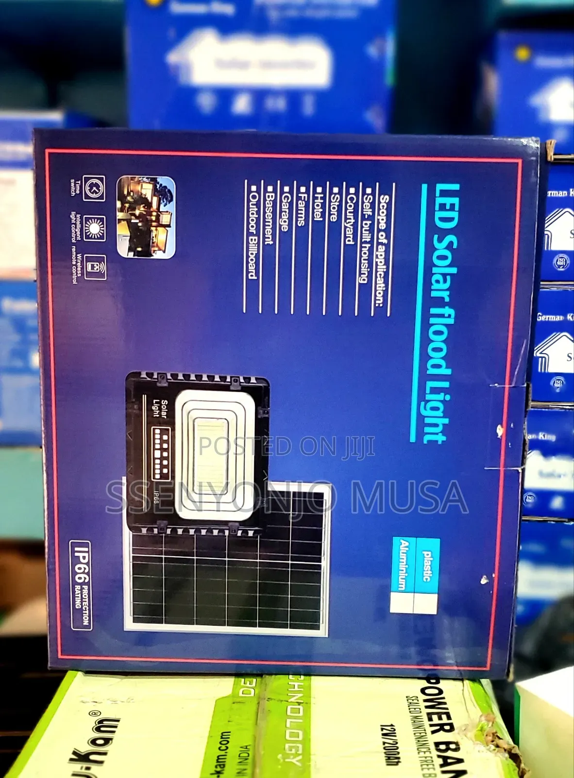 200w Solar Motion Sensor Led Flood Light