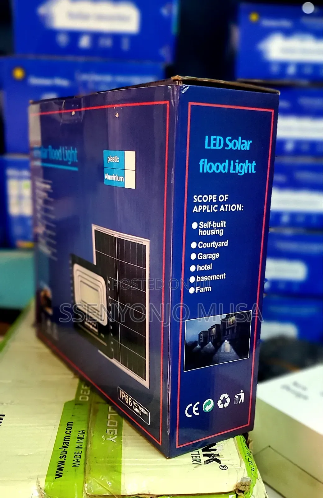 200w Solar Motion Sensor Led Flood Light