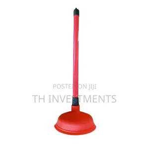 Force Pump / Plunger, Opens Blocked Sinks and Toilets - Red.