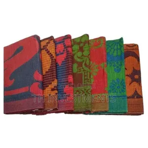 Foldable Plastic Chatai Mat Rectangular Floor Sitting Mat.