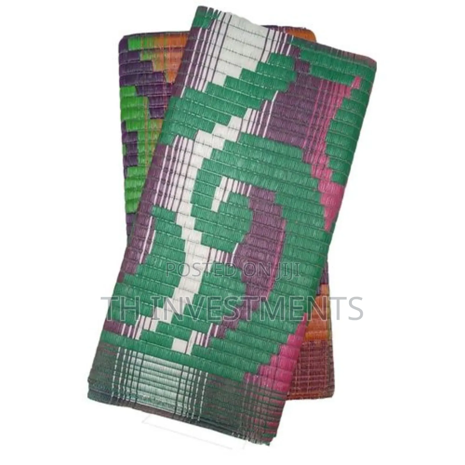 Foldable Plastic Chatai Mat Rectangular Floor Sitting Mat.