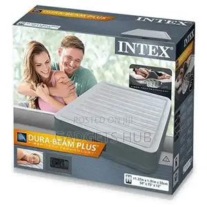 Airbed With Bip Indoor/Outdoor Inflatable Bed Camping