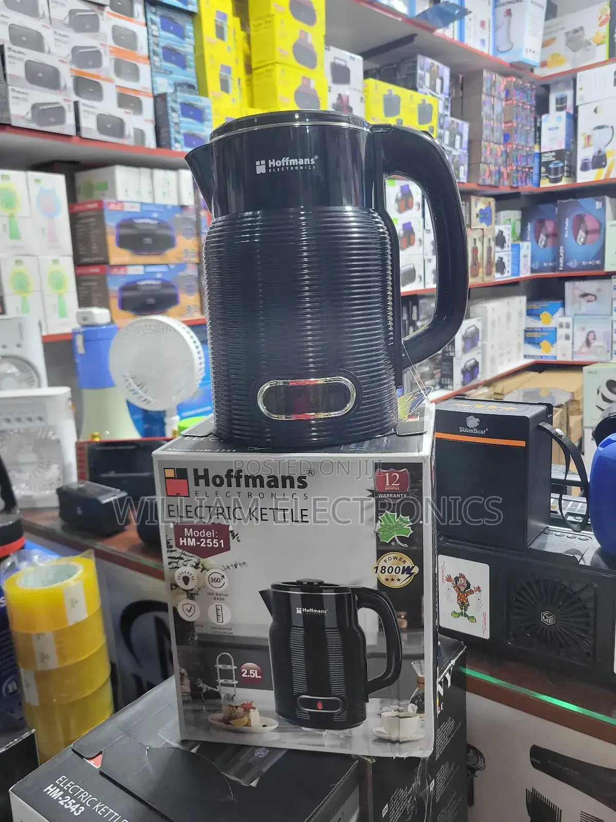 2.5l Electric Kettle/Hoffmans Electric Kettle