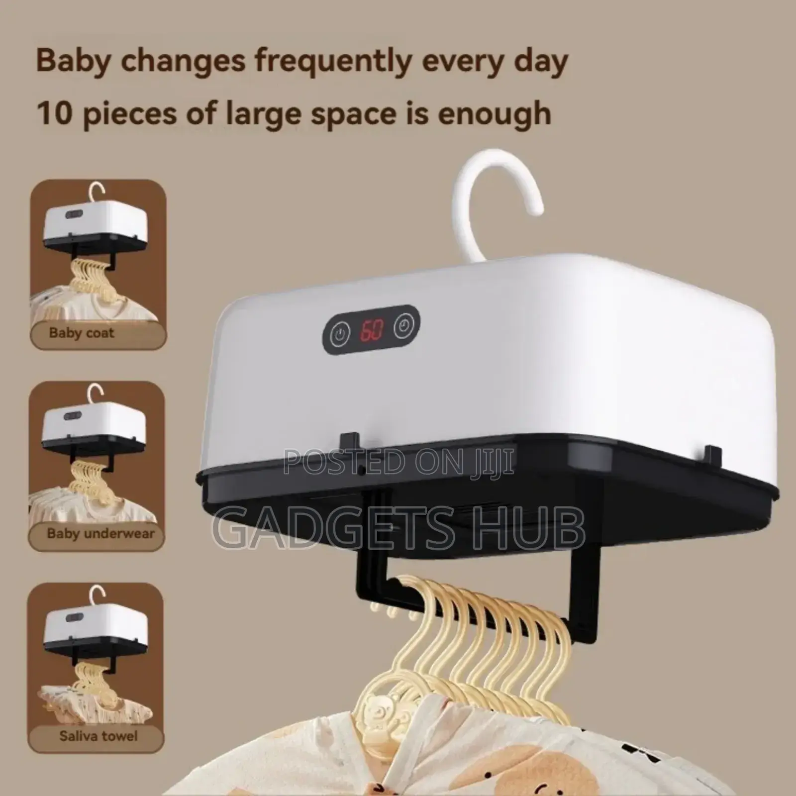 Portable Home Clothes Dryer Machine Folding Hanging