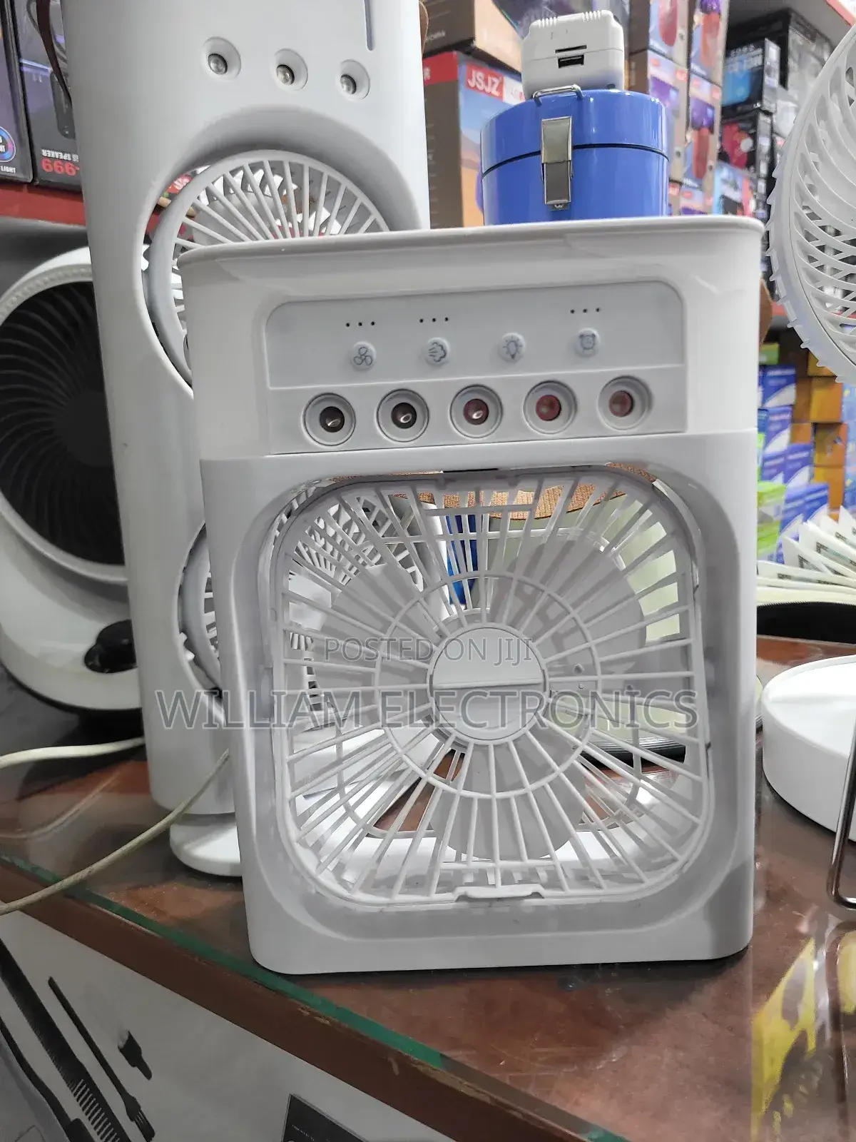 Portable Mist Cooler Fan-White
