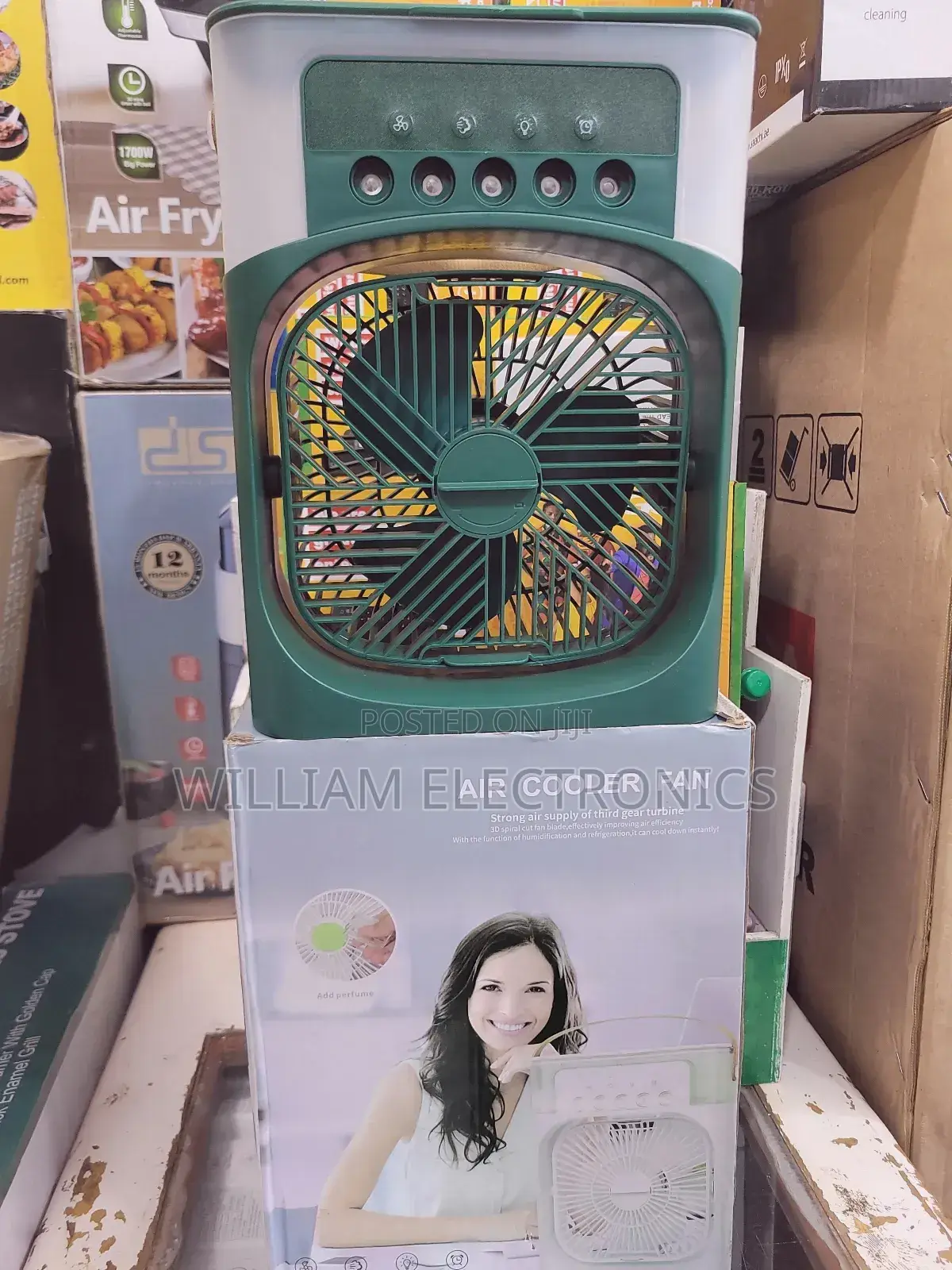Mist Air Cooler Fan -Green