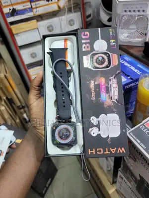 Tx05 Ultra Max Smart Watch With Earphones