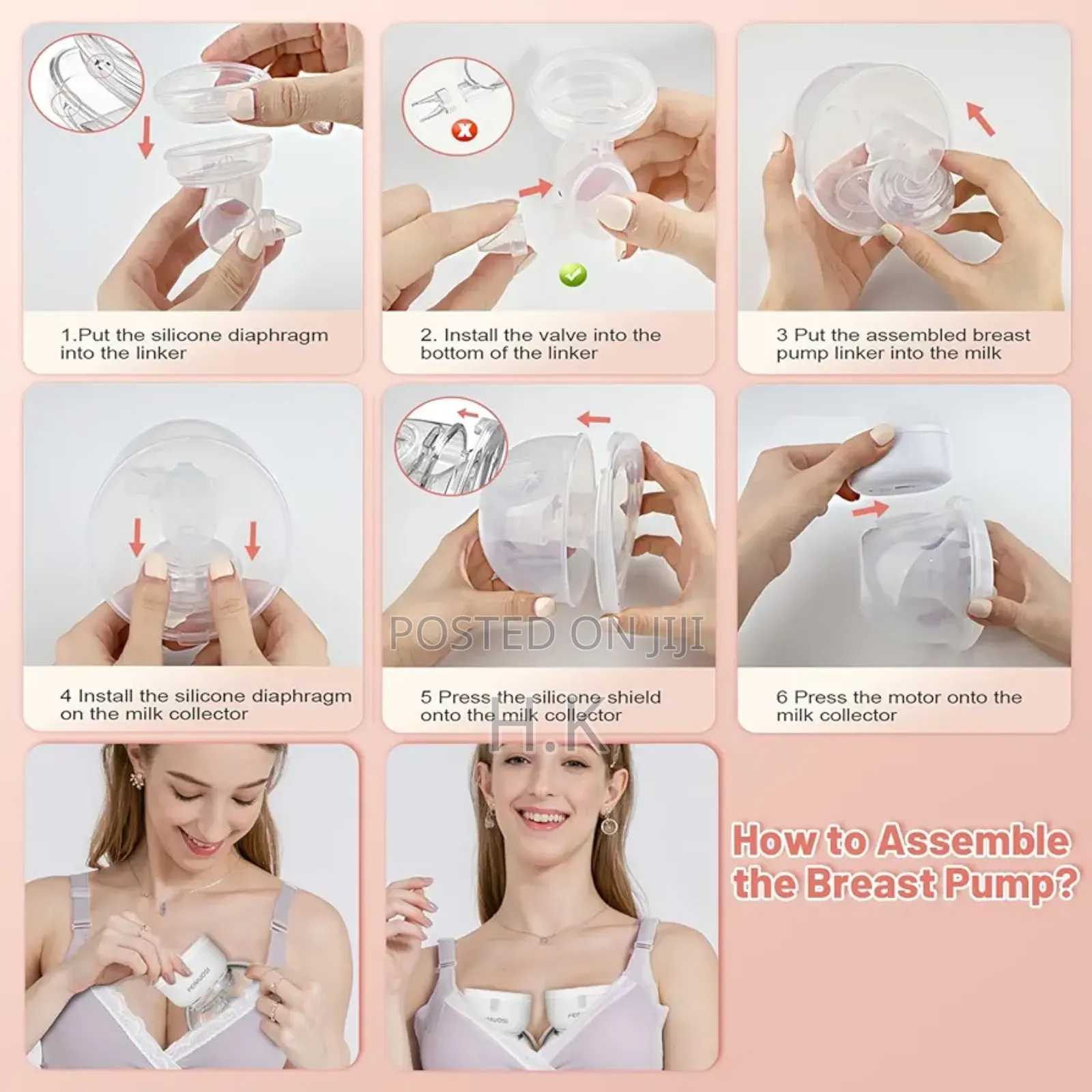 Wearable Electric Breast Pump