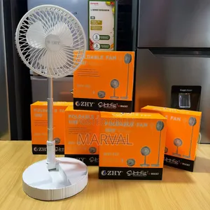 Rechargeable Table Fan Mini Portable( Height Adjusting)