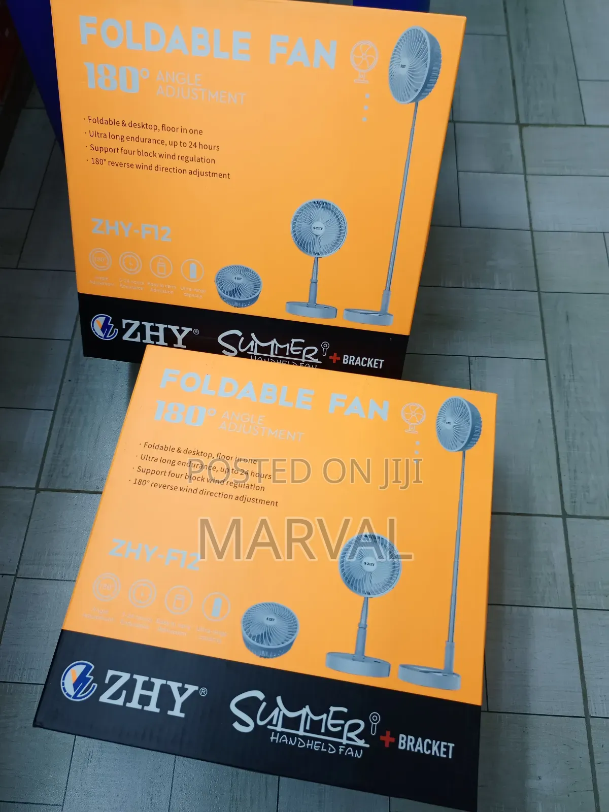 Rechargeable Table Fan Mini Portable( Height Adjusting)
