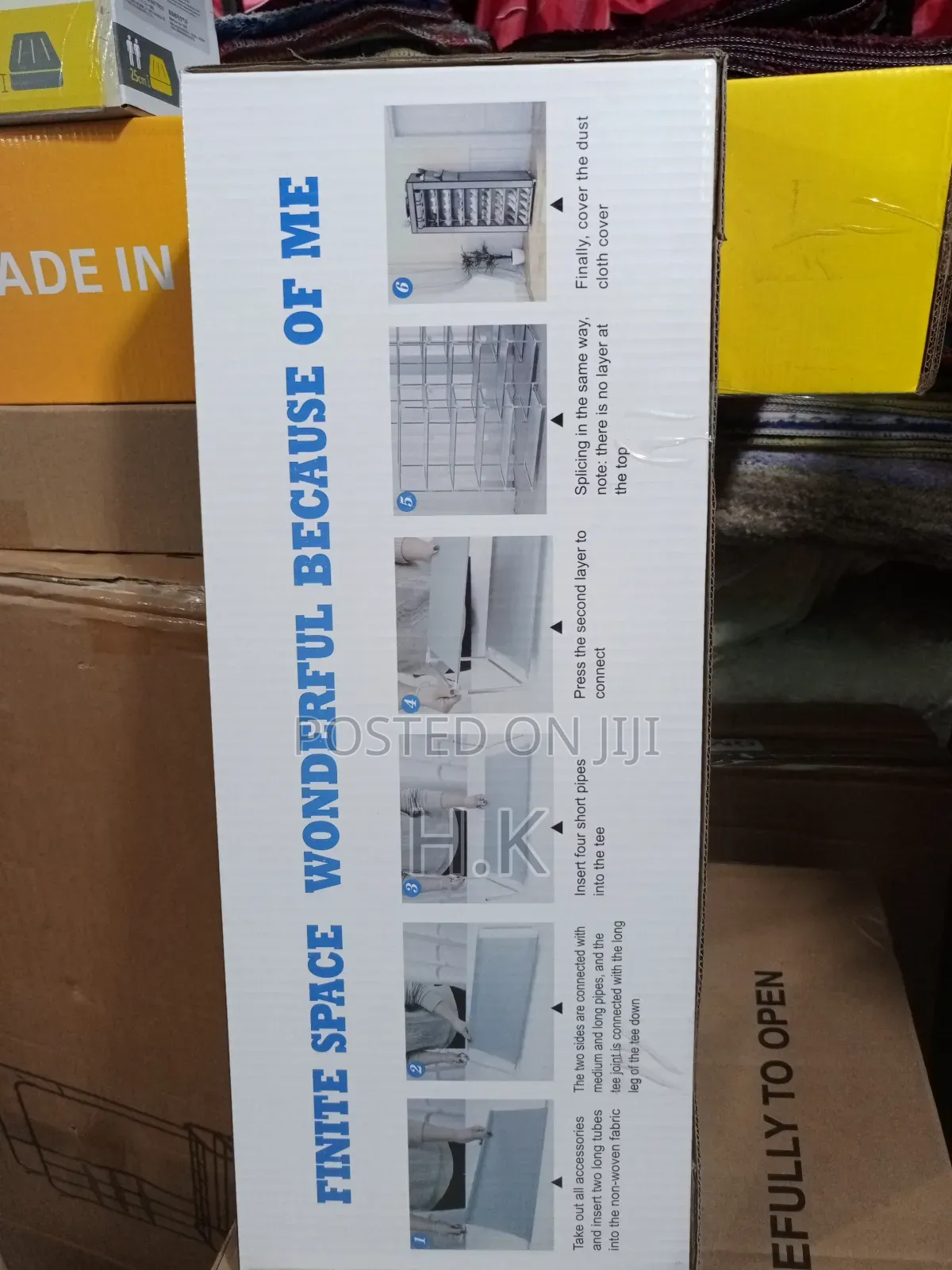 10-Layer Single-Row Zipper Shoe Cabinet