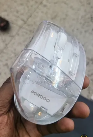 Porodo Vertical Transparent Wireless Mouse