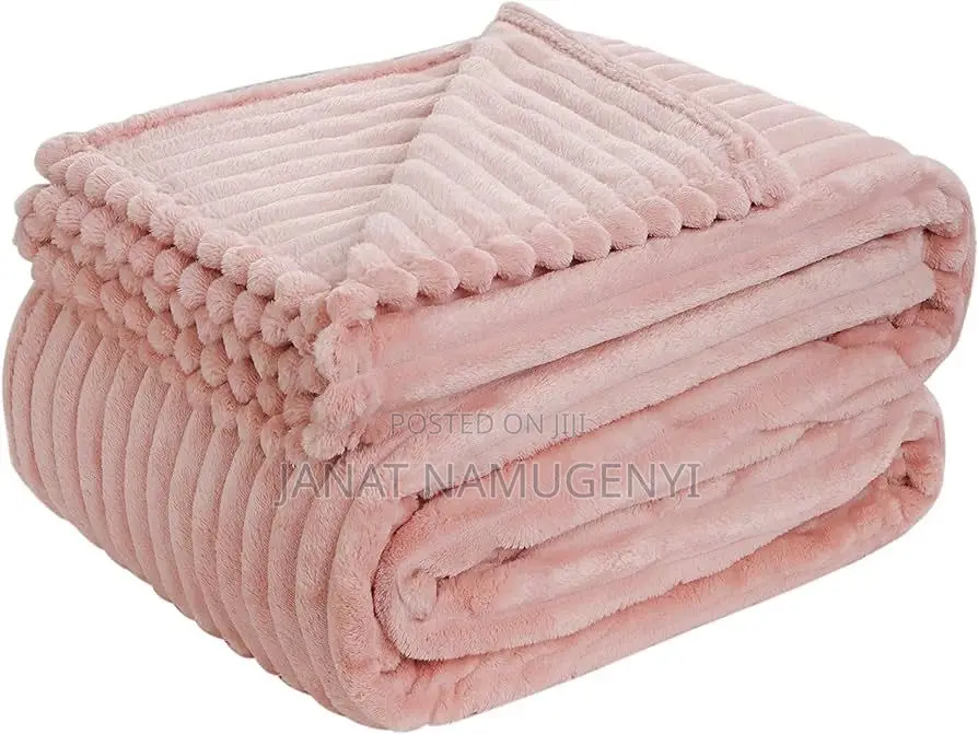 Pink Light Fleece Blanket Available