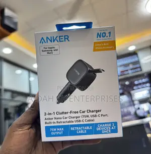 Anker 75w Max Ultra-Compact Type-C Car Charger