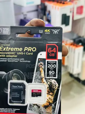 Extreme Pro 64gb Memory Card