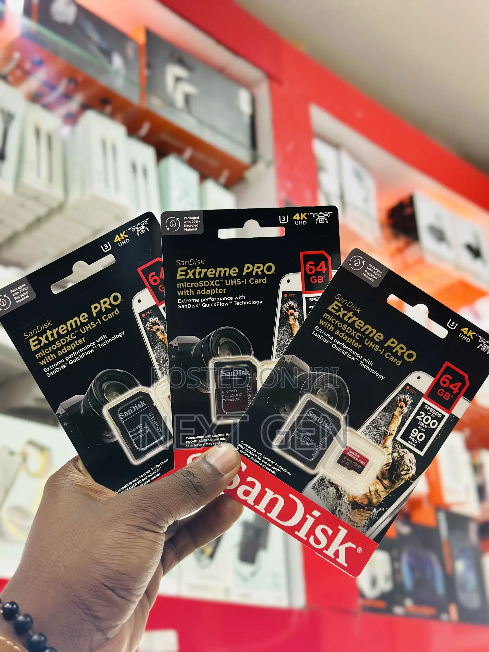 Extreme Pro 64gb Memory Card