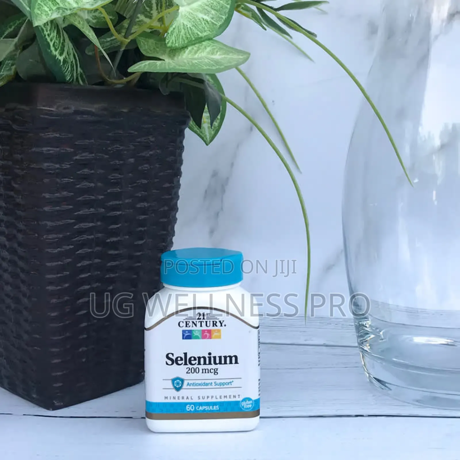 21st Century, Selenium, 200 McG, 60 Capsules