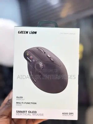 Green Lion Smart Oled Vertical Mouse