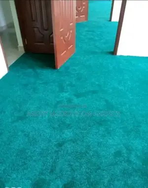 Light Blue Soft Galaxy Carpet