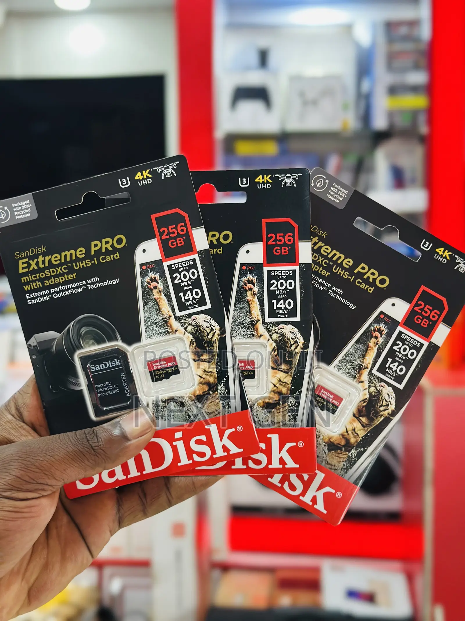 Extreme Pro 256gb Memory Card