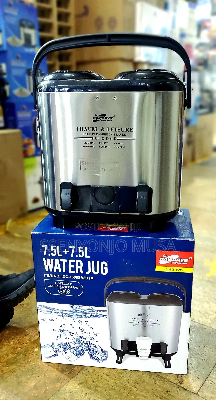 Day Days 7.5l+7.5l Hot Cold - Dispenser Flask