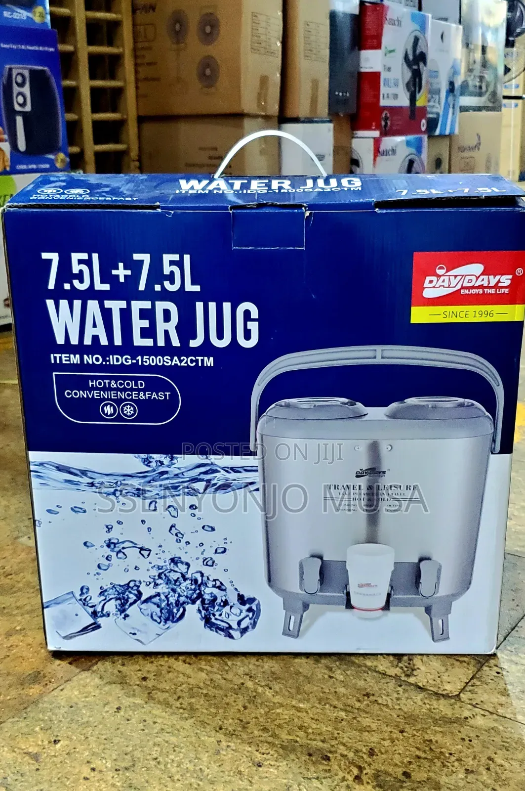 Day Days 7.5l+7.5l Hot Cold - Dispenser Flask