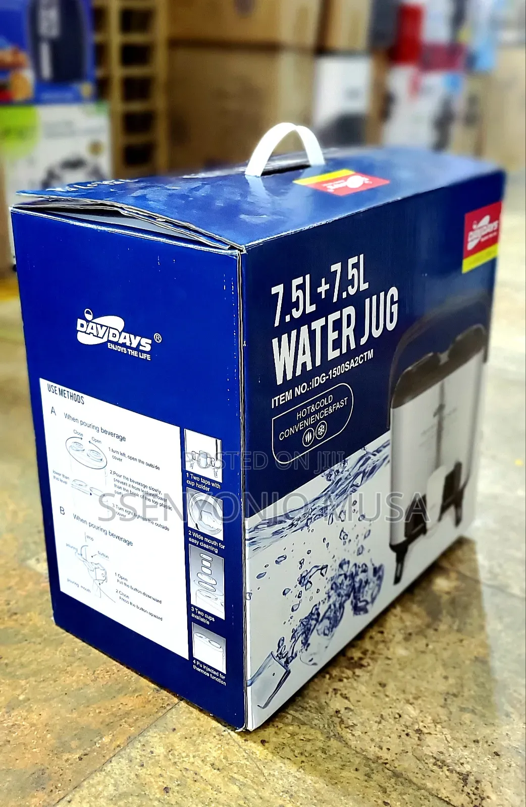 Day Days 7.5l+7.5l Hot Cold - Dispenser Flask