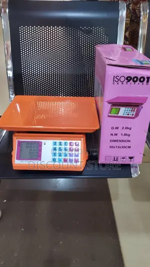 Original Computing Electronic Weighing Tabletop Scales.
