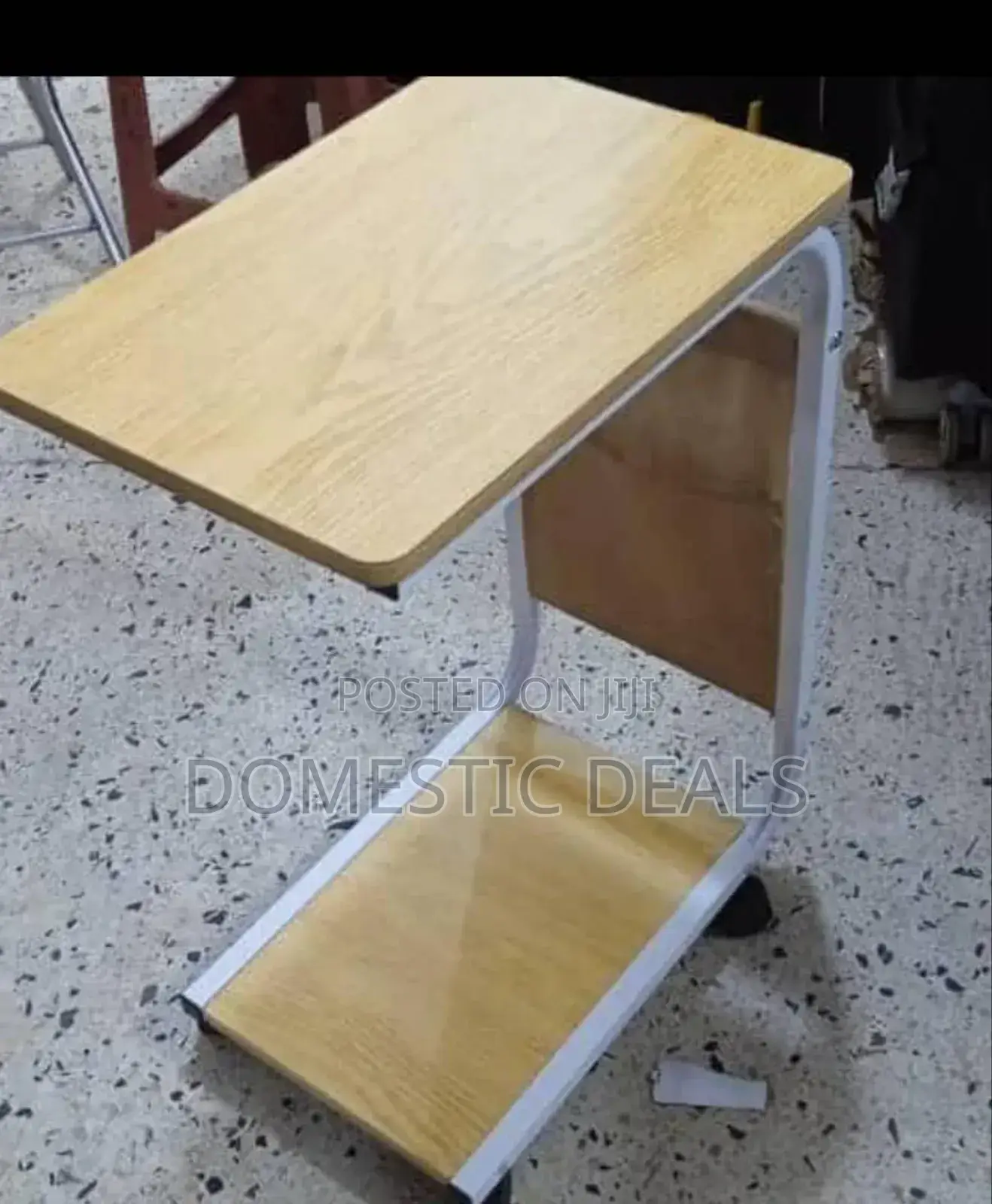 C-Shape Movable Coffee Table