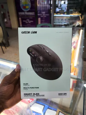 Greenlion Smart Oled Vertical Mouse (4000-dpi)