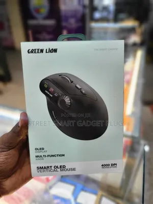 Greenlion Smart Oled Vertical Mouse (4000-dpi)