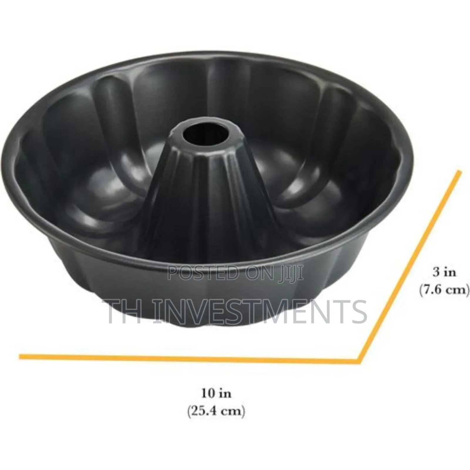 Nonstick Fluted Cake Pan, Perfect for Bundt Cakes