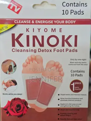 New Kiyome Kinoki Cleansing Detox Foot Pad 10 Pieces