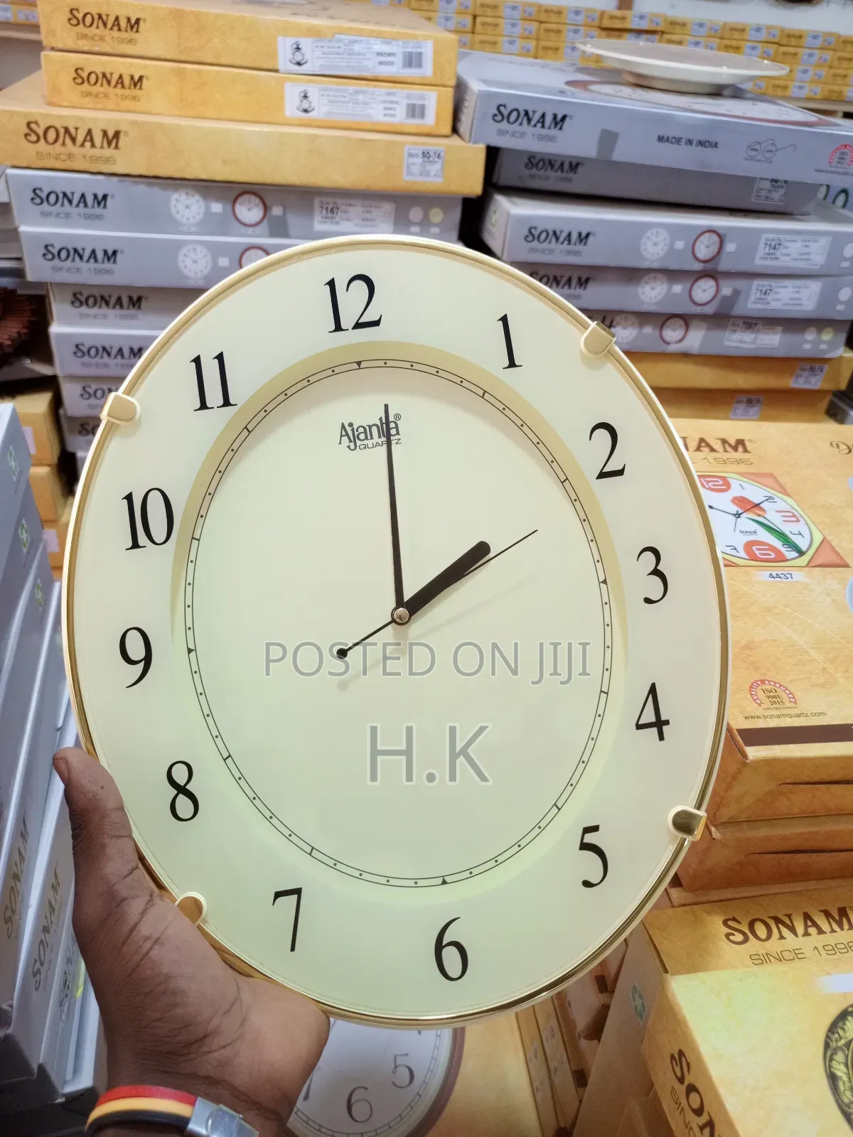 Ajanta Quartz Wall Clock 707