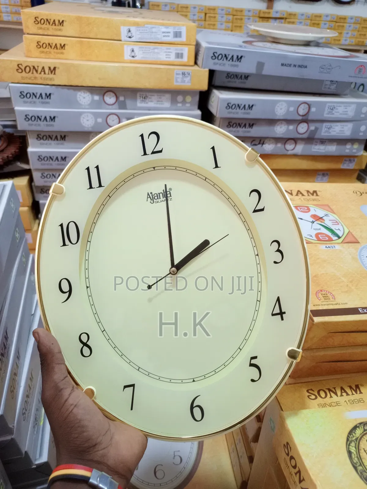 Ajanta Quartz Wall Clock 707