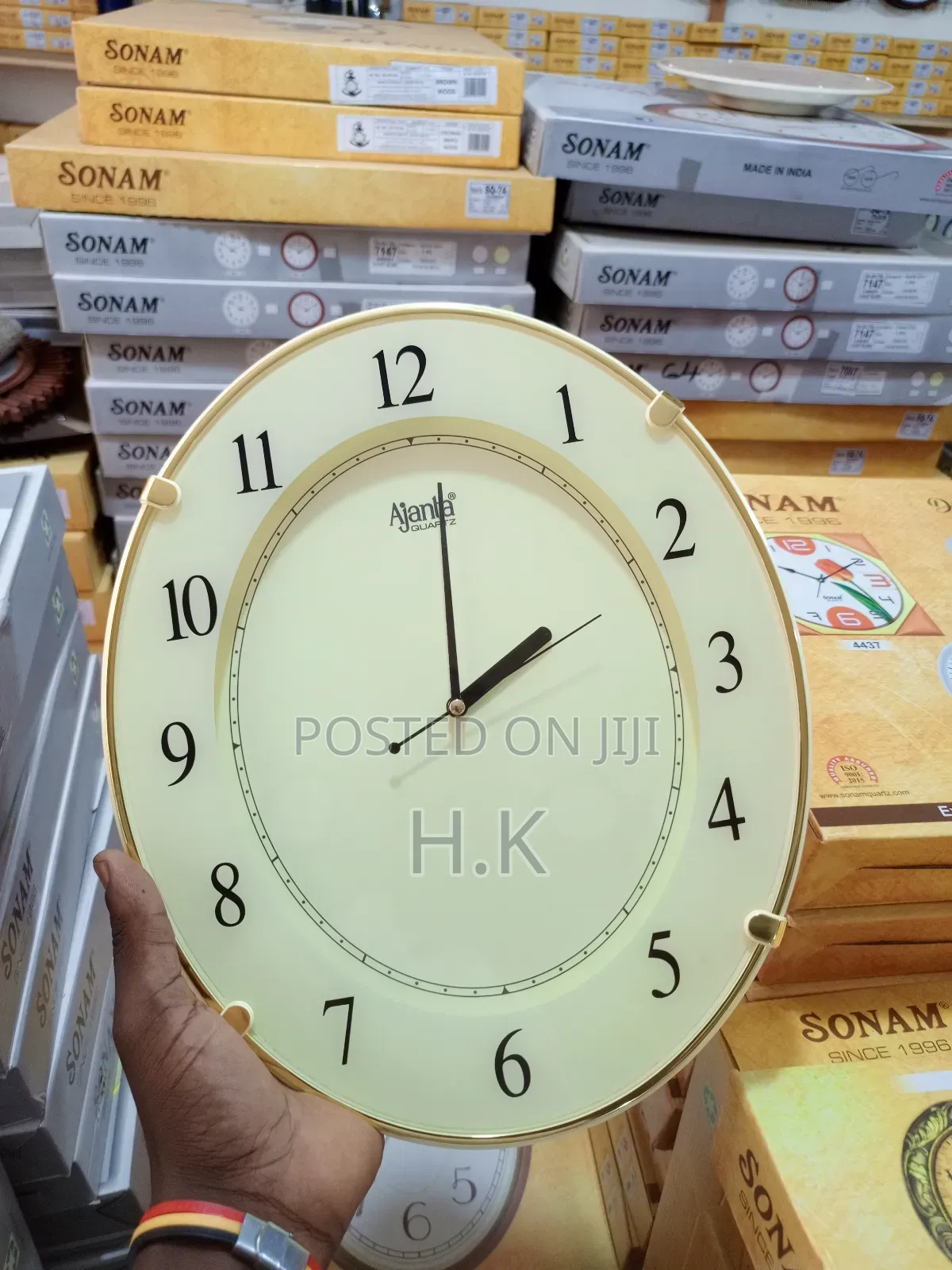 Ajanta Quartz Wall Clock 707