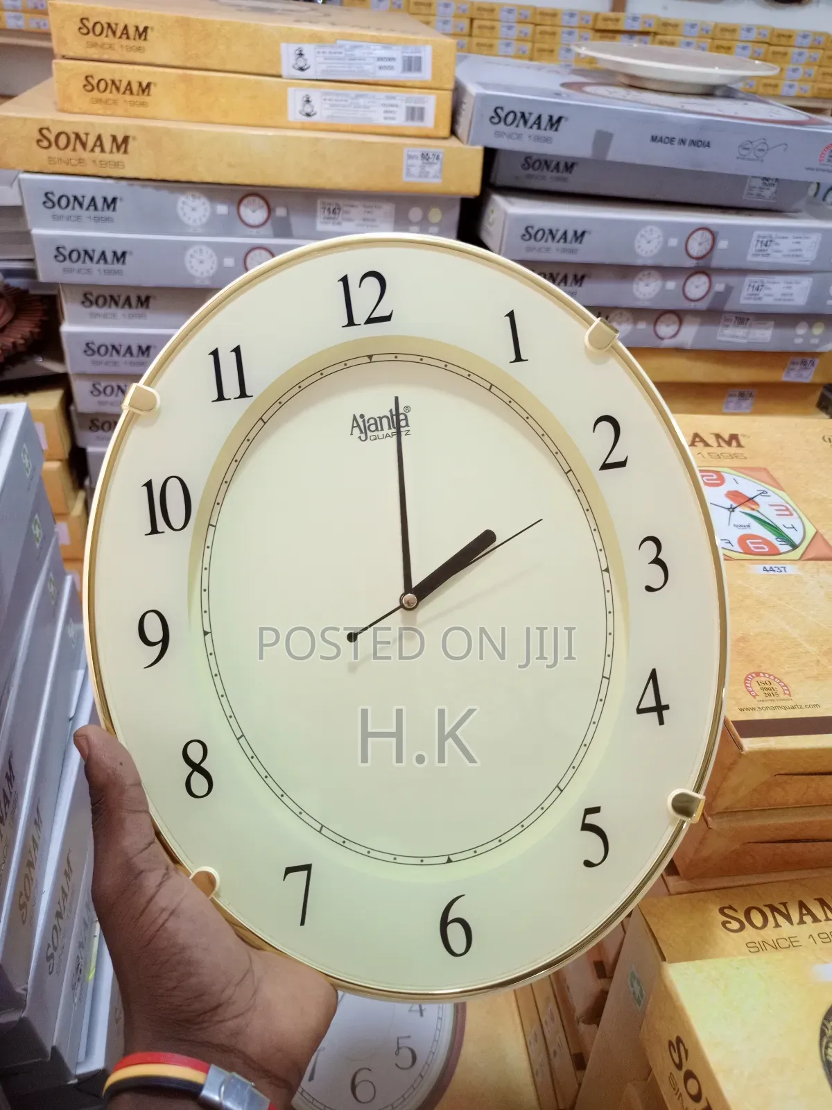 Ajanta Quartz Wall Clock 707