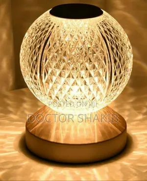 Luxurious Crystal Night Light Desk Lamps
