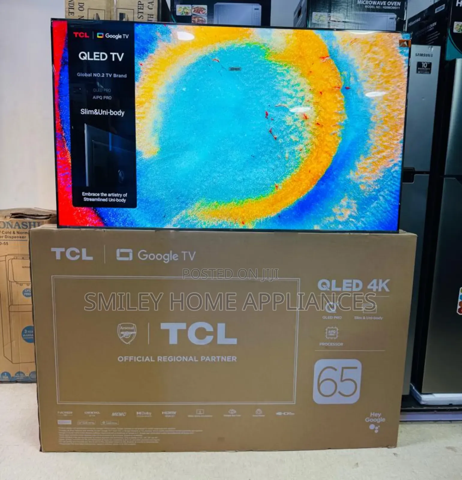 TCL 65inches Qled4k Pro Android Tv
