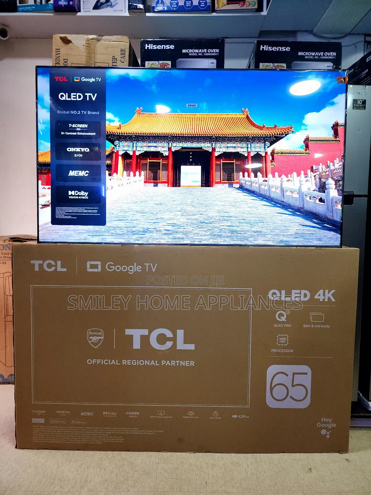 TCL Qled4k Pro Android Google Tv 65inches