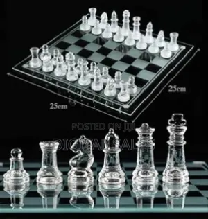 Glass Chess Set