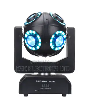 Event 8x10w Led Disco Ball Light Dmx512 Moving Head Football